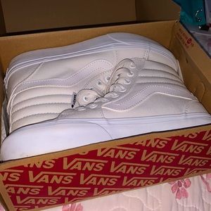 womens vans high top platforms